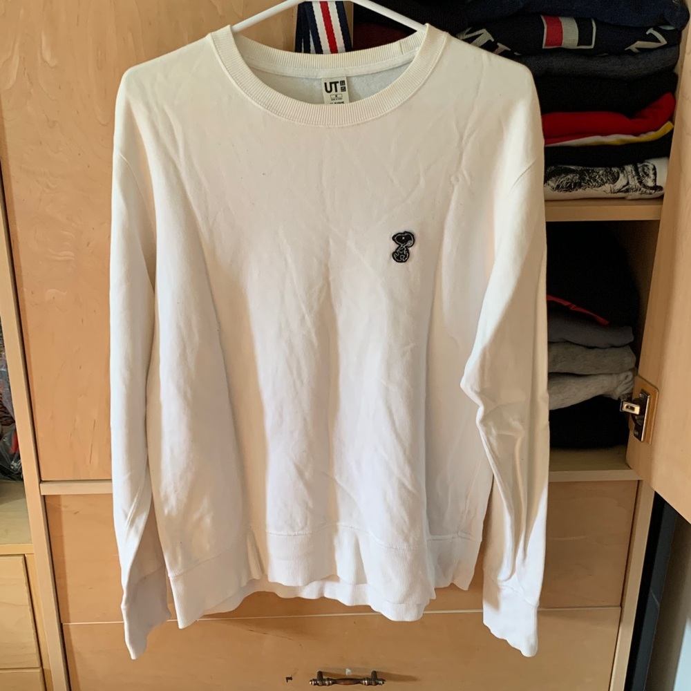 KAWS x UT White Sweatshirt